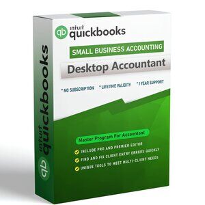 QuickBooks Desktop Accountant 2024 – Lifetime License for Windows